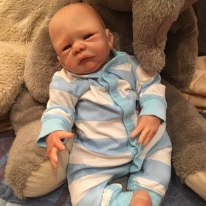 Ooak reborn baby art.